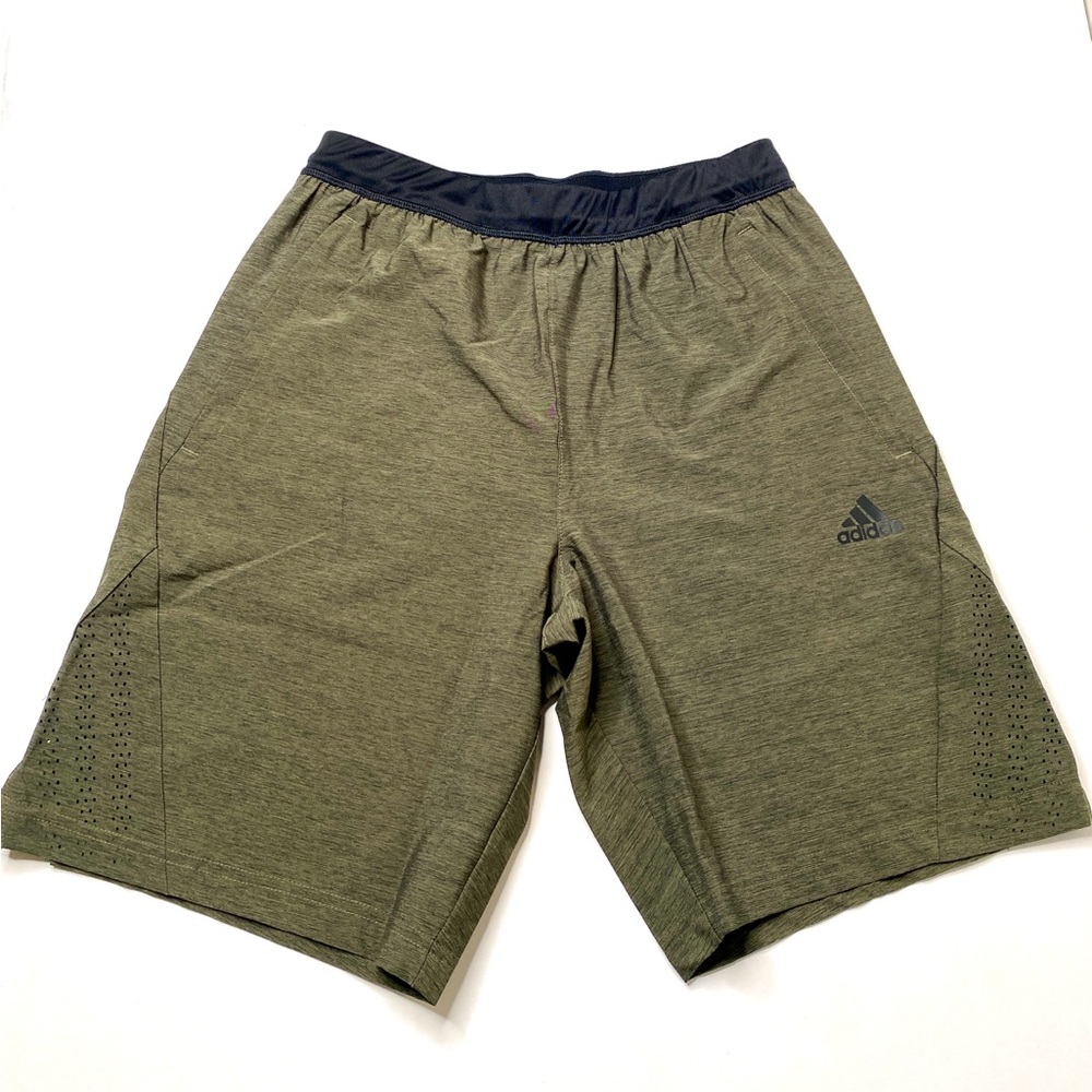Adidas Olive Green Athletic Shorts size small NWT